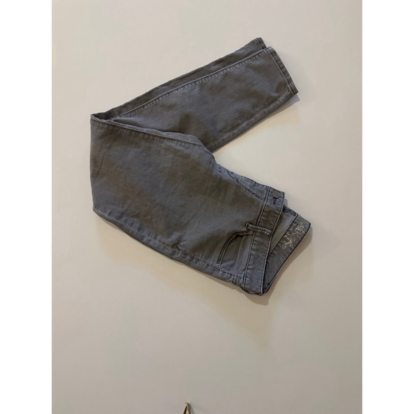 Women's‎ Express Gray Jeans Leggings Size 10 Zelda Slim Ultra Low rise - Picture 4 of 9